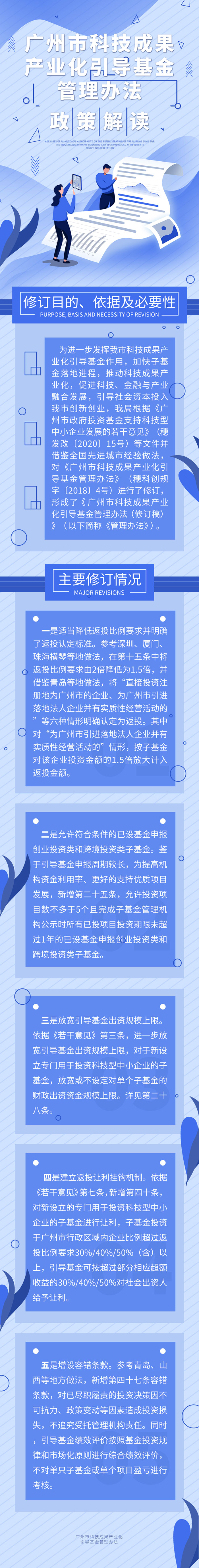 广州市科技成果产业化引导基金管理办法政策解读